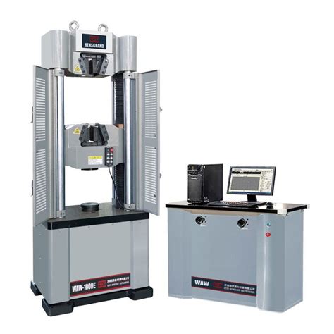 computer display hydraulic universal testing machine|WEW.